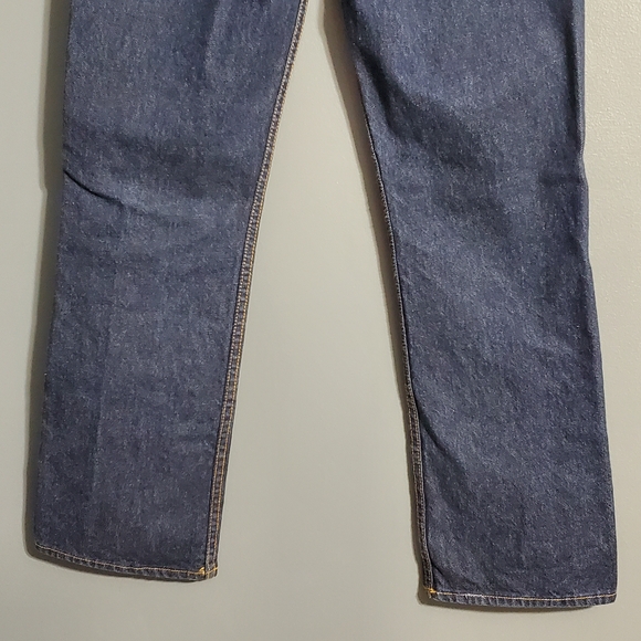 GAP Dark Blue Button Fly Women's Bootcut Ankle Jeans 100% Cotton Size 6 - Picture 6 of 9